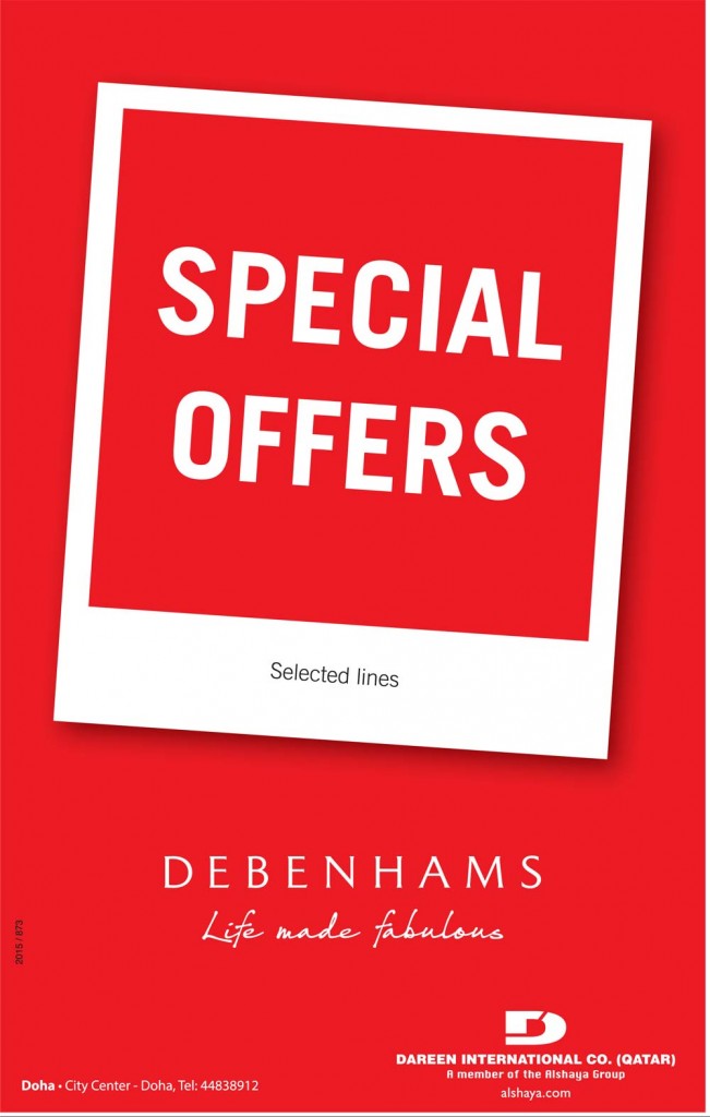 debenhams Qatar i Discounts