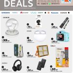 Gadgets and tech accessory special offers at Al Rawabi Electronics Doha, Qatar.