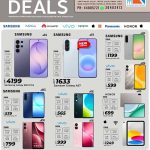 Premium Samsung and Vivo smartphone sale at Al Rawabi Electronics Doha, featuring Galaxy S26 Ultra.