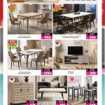 Ansar Home dining tables, TV stands, and home storage furniture.