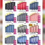 Soft and hard shell trolley travel luggage bags promotional deals at Ansar Gallery.