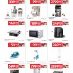 Carrefour Qatar weekly offers flyer featuring discounts on home appliances, kitchenware, and laundry machines, valid April 22, 2026.