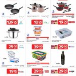 Carrefour Qatar cookware and home essentials offers - Tefal, Brunswick, Falez pressure cooker and Lock & Lock containers