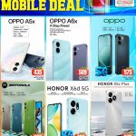 Dana Hypermarket smartphone deals on Oppo A5x, Oppo A6x, Oppo A6 5G, Motorola Moto G06 Power, Honor X6d 5G, and Honor X5c Plus valid April 2026.