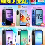 Dana Hypermarket mobile offers on Redmi 15C, Redmi A7 Pro, Samsung Galaxy A07, Samsung A26 5G, and Samsung A17 valid April 2026.