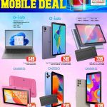 Dana Hypermarket laptop and tablet deals featuring G-tab, Hoco, and Oteeto tech gadgets, valid from April 21–30, 2026.