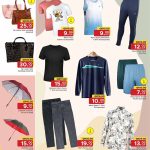 Family Food Centre summer deals: Fashion discounts on T-shirts, shorts, jeans, and ladies' handbags.