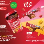 Lulu Hypermarket Qatar Exclusive KitKat Limited Edition Weekend Offer 23-04-2026 - KitKat Chunky Strawberry Fiesta & Mango Mania 41gm at QAR 4 and Miniatures Tub 74.9gm at QAR 11