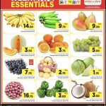 Fresh fruits and vegetables offers at Mark & Save Qatar, valid April 20-22, 2026.