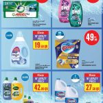 Laundry and home cleaning product deals at Monoprix Qatar, including Ariel, Omo, and Clorox.