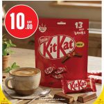 Monoprix Qatar weekly offers flyer featuring Nestle KitKat Mini Chocolate 175.5g for 10 QAR