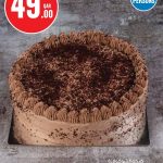 Whole Round Chocolate Cake for 6 to 8 persons priced at 49 QAR at Monoprix Qatar.
