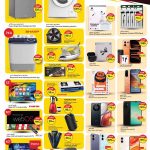 Paris Hypermarket Al Attiyah electronics and home appliance sale featuring televisions, refrigerators, washing machines, and smartphones valid April 22–25, 2026.
