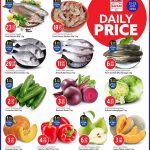 Safari Hypermarket Qatar daily deals on fresh fish, vegetables, and fruits, valid 21-22 April 2026.