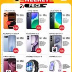 iPhone, Vivo, Tecno, and Infinix smartphone sales at Safari Hypermarket.