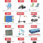 Discounts on camping chairs, Xiaomi electric scooters, and Bestway pools at Carrefour Qatar.