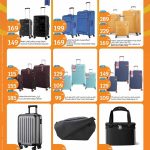 American Tourister and Travel One luggage sale at City Hypermarket Qatar.