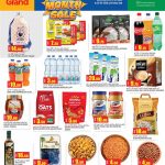 Essential food cupboard and beverage offers at Grand Hypermarket Qatar.