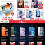 Xiaomi Redmi and Infinix smartphone promotions at LuLu featuring Redmi Note 15 Pro+, Redmi A7 Pro, Infinix Note 60 Pro, and Hot 60 series.