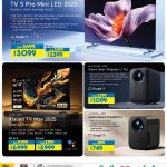 Xiaomi TV S Pro Mini LED 2026 and Smart Projector L1 Pro price drops at LuLu Qatar.