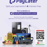 LuLu PayLater split payments offer for interest-free shopping on orders over 300 QAR.