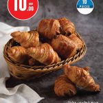 Monoprix bakery deal on 10 pieces of mini croissant mix.