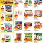 Frozen Food and Dairy Discounts at Paris Hypermarket - Puck Cheese, Frozen Chicken, and French Fries.