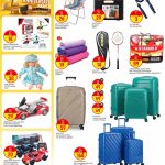Luggage Sets, Toys, and Home Comfort Deals at Paris Hypermarket Anniversary Sale.