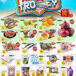 Paris Hypermarket Al Khor Fill Up Trolley promotion flyer featuring fresh food, seafood, and grocery discounts from May 13 to 16, 2026.