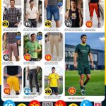 Men's casual and sportswear deals at Safari Hypermarket featuring jerseys and denim jeans.