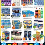 Drinks and dairy offers at Safari Qatar on Coca-Cola, Barbican, Igloo Ice Cream, and Kraft Cheese.