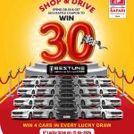 Safari Hypermarket Shop and Drive raffle promotion to win Bestune cars in Qatar.