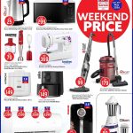 Home appliance discounts at Safari Qatar including air fryers, microwaves, and vacuum cleaners.