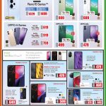 Oppo Reno15 Series 5G, Oppo A series, and HTC Wildfire E7 series smartphone price drops at Saudia Hypermarket Qatar.