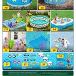 Bestway inflatable pools and swimming goggles Al Meera flyer deals