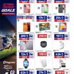 Carrefour Qatar smartphones, laptops, and tablets flyer deals featuring Apple iPhone 17 and Huawei smartwatches.