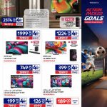 Carrefour Qatar weekly electronics offers featuring LG OLED, QNED, and Ultra HD smart TVs with free party tower speakers and soundbars.