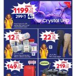 Samsung Crystal UHD TV fleece blankets cargo joggers and cookware deals.