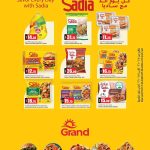 Sadia frozen chicken products and nuggets special offers at Grand Hypermarket.