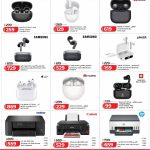Wireless earbuds and home printers bundle deals including Apple AirPods Pro, Samsung Galaxy Buds, Canon and HP printers.