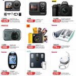 DJI Action 6, Nikon mirrorless camera, Beurer healthcare monitors, and Eufy smart scale offers at LuLu Qatar.