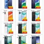 Rawabi Hypermarket smartphone promotions featuring Vivo, Honor, and Oppo mobile phone models.