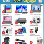 Consumer electronics page showing Apple iPad MacBook Neo HP laptop Lenovo tablet and Insta360 camera