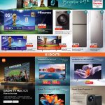 Hisense 85 inch QLED TV and Xiaomi TV Max 2025 smart projectors Safari