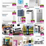Seasonal offers on split air conditioners window AC units and rechargeable box fans