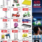 Carrefour Qatar kids toys sports gear and home tools flyer page.