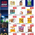 Frozen food discount catalog highlighting frozen chicken pieces beef burgers chicken nuggets and french fries
