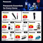 Panasonic home and personal care appliances deals at Family Food Centre Qatar.
