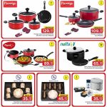 Prestige, Pigeon, and Nolta cookware sets and coffee cups sale Family Food Centre