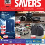Lulu Savers promotion banner featuring Tefal cookware set Delsey backpack and Carlton luggage trolley set